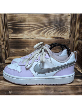 Nike Court Borough Low Youth Girls Size 4Y Casual Shoes Sneakers IH0407-530